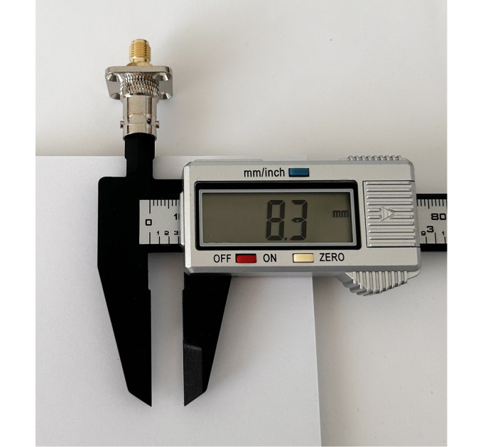 Переходник BNC-Female - SMA-Female (коннектор мама - мама) фланцевый