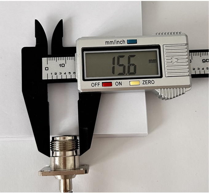 Пігтейл SMA Male - N-Type-Female Flange ВЧ кабель перехідник RG400 довжина 30 см