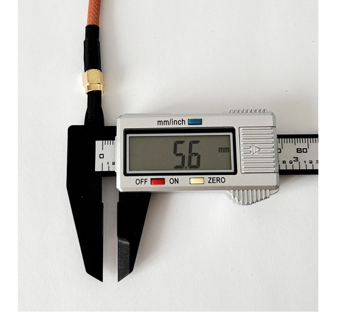 Пігтейл SMA Male - N-Type-Female Flange ВЧ кабель перехідник RG400 довжина 30 см