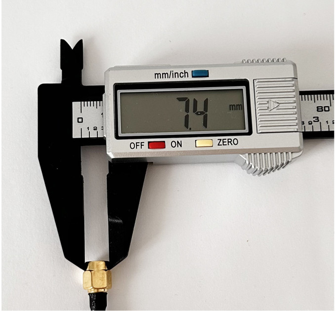 Пігтейл SMA-Male - SMA-Male ВЧ кабель перехідник RG402 довжина 20 см