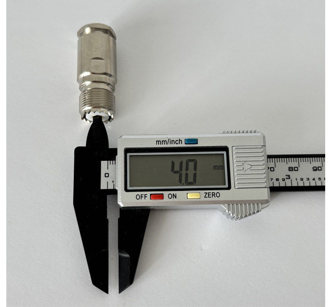 Роз'єм UHF-Female на кабель RG-213 під пайку