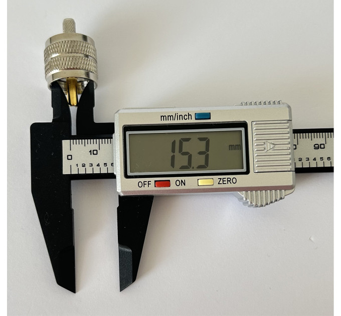 Разъем UHF-Male (PL259) на кабель RG400 под обжим