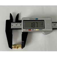 Конектор роз'єм SMA на кабель LMR300, RG5, RG6, 5D-FB під обжим