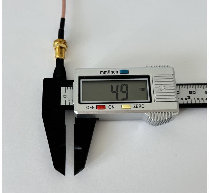 Пигтейл RP-SMA Male - SMA Female на кабель RG-316, 30 см