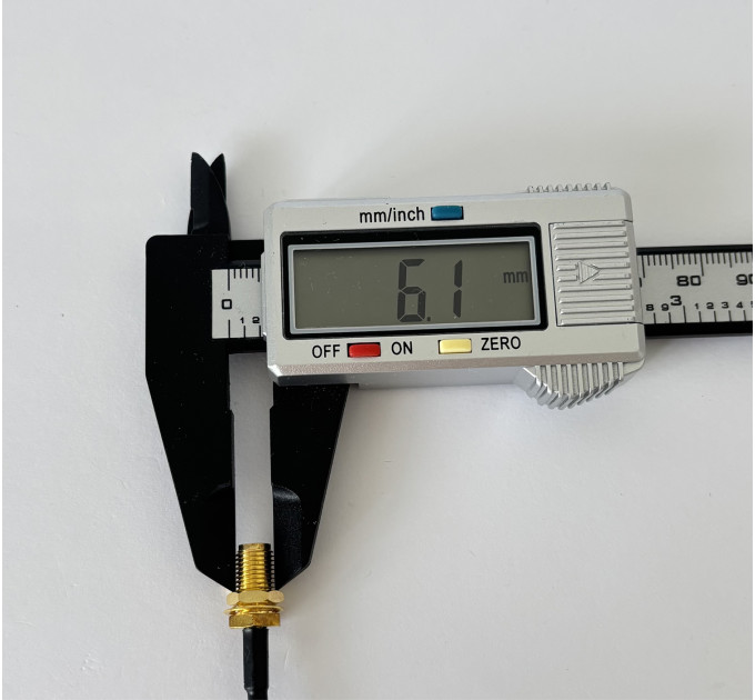 Пигтейл RP-SMA Male - SMA Female на кабель RG-316, 30 см