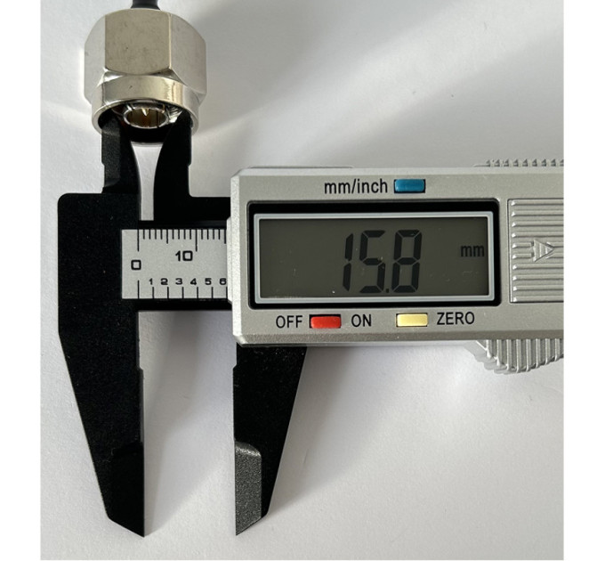 Пігтейл N-Type-Male - N-Type-Male ВЧ кабель перехідник RG402 довжина 20 см