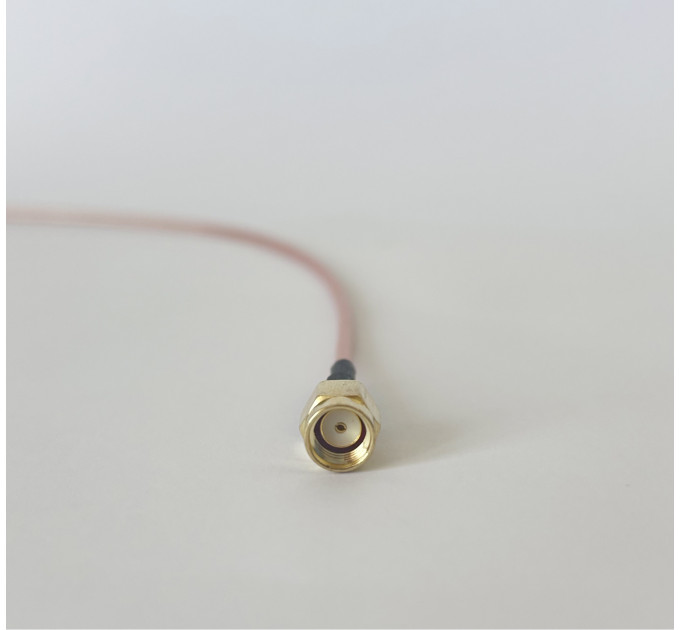 Пигтейл RP-SMA-Male - SMA-Female ВЧ кабель переходник RG316 длинна 30 см
