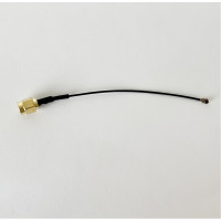 Пигтейл SMA-Male - U.FL-Female ВЧ кабель переходник 1,13 мм 10 см