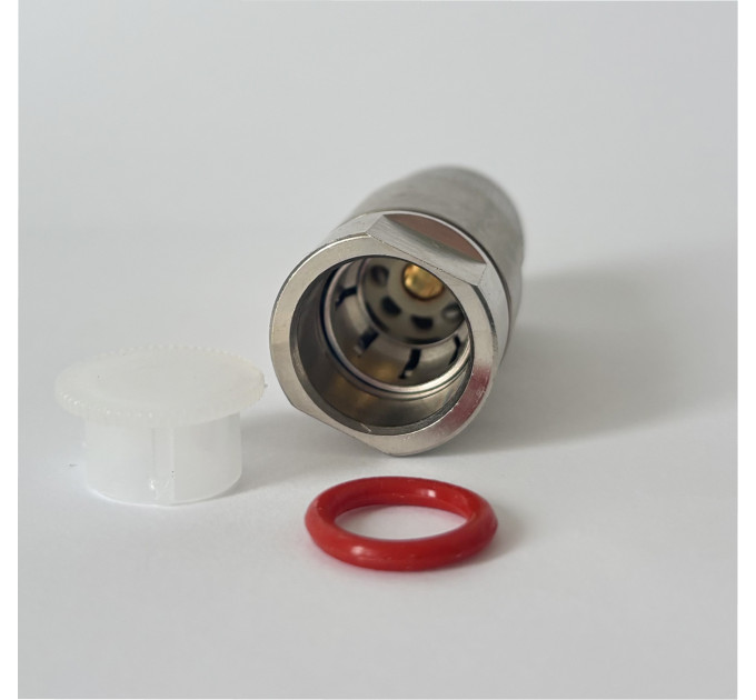 Роз'єм N-Type-Male на кабель 1/2" цангові