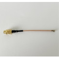 Пигтейл SMA-Female - U.FL ВЧ кабель переходник RG178 7 см