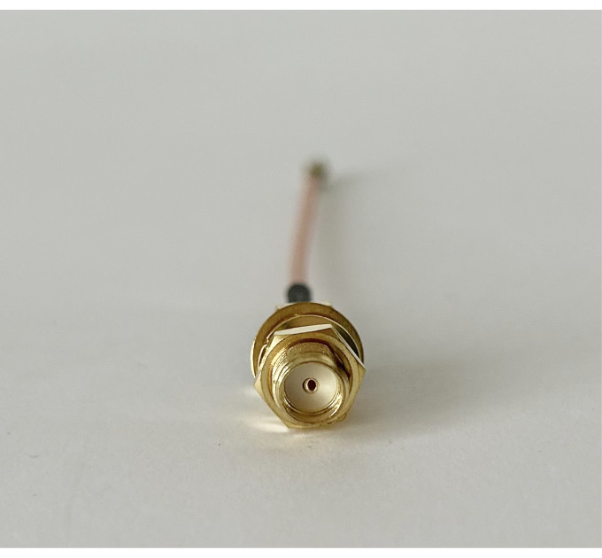 Пигтейл SMA-Female - U.FL ВЧ кабель переходник RG178 7 см
