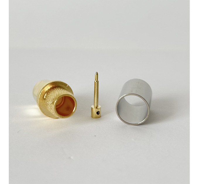 Коннектор разъем SMA на кабель LMR300, RG5, RG6, 5D-FB под обжим