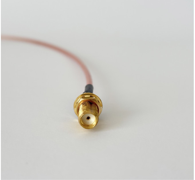 Пигтейл RP-SMA Male - SMA Female на кабель RG-316, 30 см