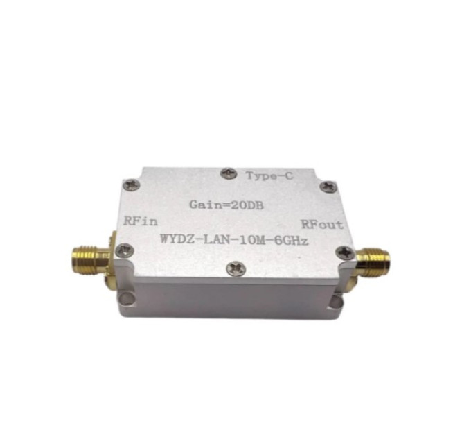 Малошумный усилитель 20 dB 10М–6ГГц МШУ LNA (Low Noise Amplifier).